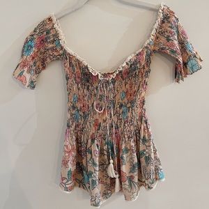 Sayulita Ruched Cami Musk